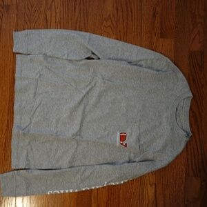 Vineyard Vine Barracuda Heather Long-Sleeve Pocket Tee